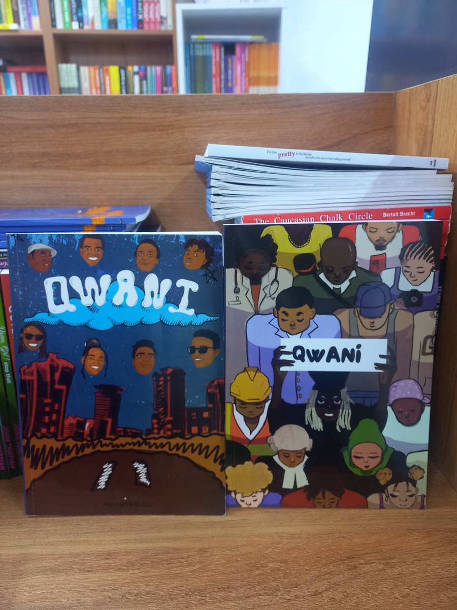 Hey everyone, we've just re-stocked copies of our Qwani 01 (on the left) and Qwani 02 (on the right) at Nuria Bookstore (@NuriaStore), which is our main selling point. Therefore, you can now order your copy in readiness for tomorrow's Book Discussion at Alliance Française.