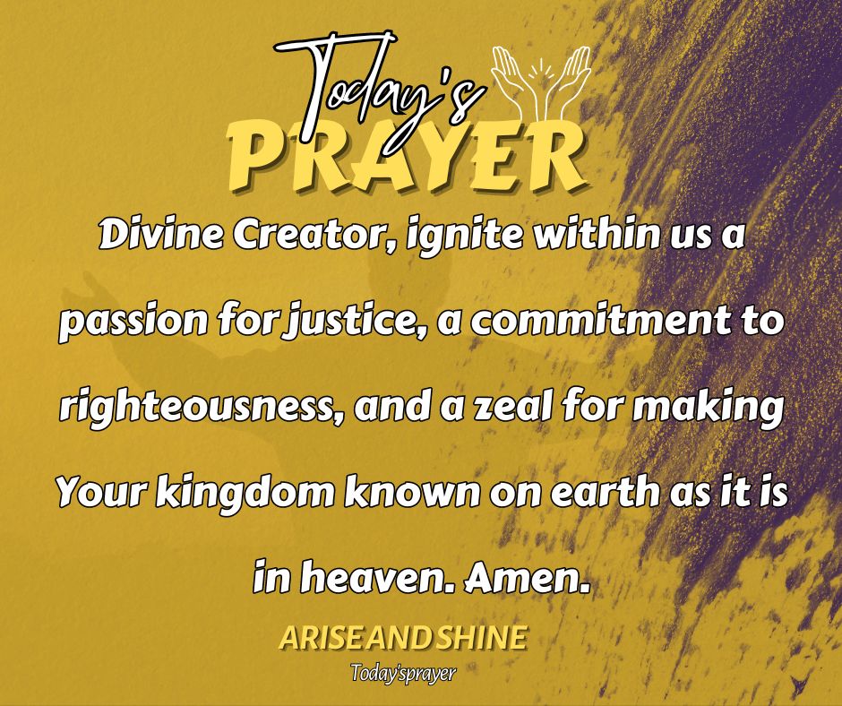 #TodaysPrayer #AriseAndShine #YearOfPrayer #God #prayer #100k #foryou #trend #worship #fyp #Amen #Jesus #Christiantiktok #Wednesdayprayer