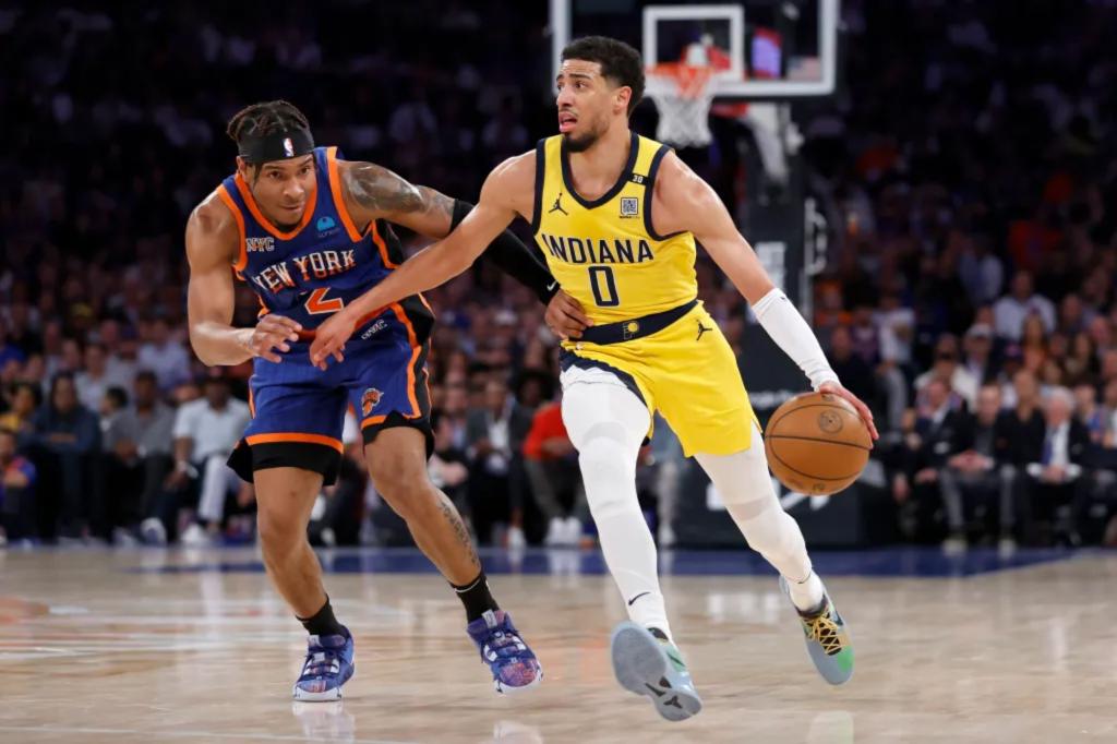 Tyrese Haliburton’s no-show Game 5 leaves Pacers on the ropes trib.al/C9BfuHh