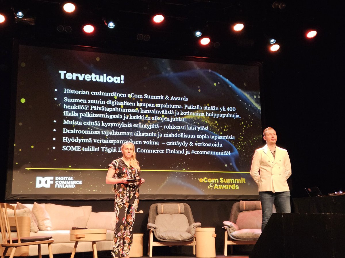 Pia Pere-Vanhanen (@perevanhanen) on Twitter photo Historian ensimmĂ€inen <a href="/DCFinland/">Digital Commerce Finland</a> #eComSummit starttaa!đ KĂ€ynnistĂ€jinĂ€ <a href="/minttu_p/">Mirva Sandström</a> & <a href="/smolaholic/">Ville Simola</a>âšïž PĂ€ivĂ€ tĂ€ynnĂ€ #verkkokauppa #kauppa #kv & digisisĂ€ltöjĂ€ ja tietenkin kohtaamisiađđ Mukana <a href="/kauppafi/">Kaupan liitto</a>! Historian ensimmĂ€inen <a href="/DCFinland/">Digital Commerce Finland</a> #eComSummit starttaa!đ KĂ€ynnistĂ€jinĂ€ <a href="/minttu_p/">Mirva Sandström</a> & <a href="/smolaholic/">Ville Simola</a>âšïž PĂ€ivĂ€ tĂ€ynnĂ€ #verkkokauppa #kauppa #kv & digisisĂ€ltöjĂ€ ja tietenkin kohtaamisiađđ Mukana <a href="/kauppafi/">Kaupan liitto</a>!