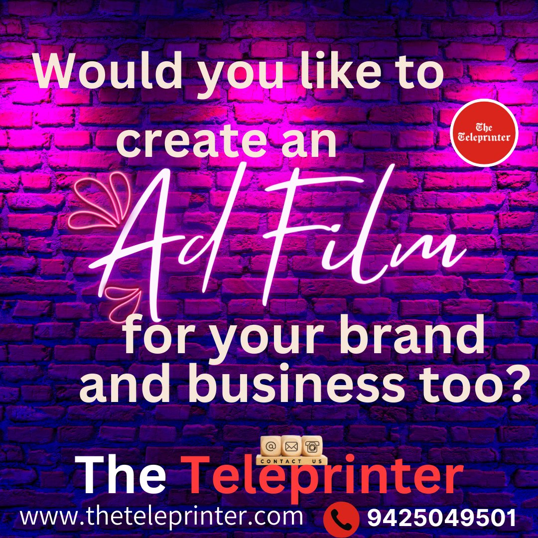 The Teleprinter: We specialize in crafting films that effectively convey your goals, mission, brand, vision, and products to your target audience.#TheTeleprinter #Adfilms #DocumentaryFilms #CorporateFilms #VisualStorytelling #BrandStory #CinematicJourney #Filmmaking #Advertising