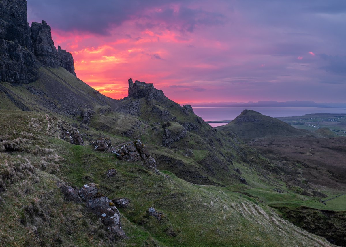 Not what I'd intended to shoot, but Mother Nature had other plans for me! #landscapephotography #IsleOfSkye