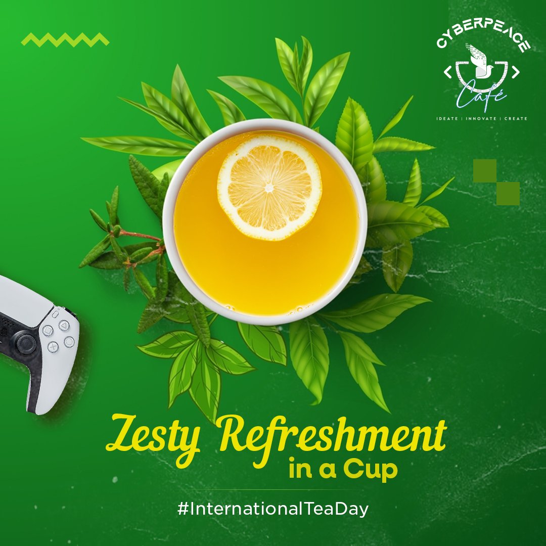 Sip into serenity with our Lemon Tea this #InternationalTeaDay at CyberPeace Café.

📍Visit us: g.co/kgs/ozASCJR

📞 Contact us: cyberpeace.cafe

📲 Book your spot @ 089876 66565
.
.
.
.
.
#LemonTeaDelight #RefreshingSips #CyberPeaceCafe #CyberPeace☮️