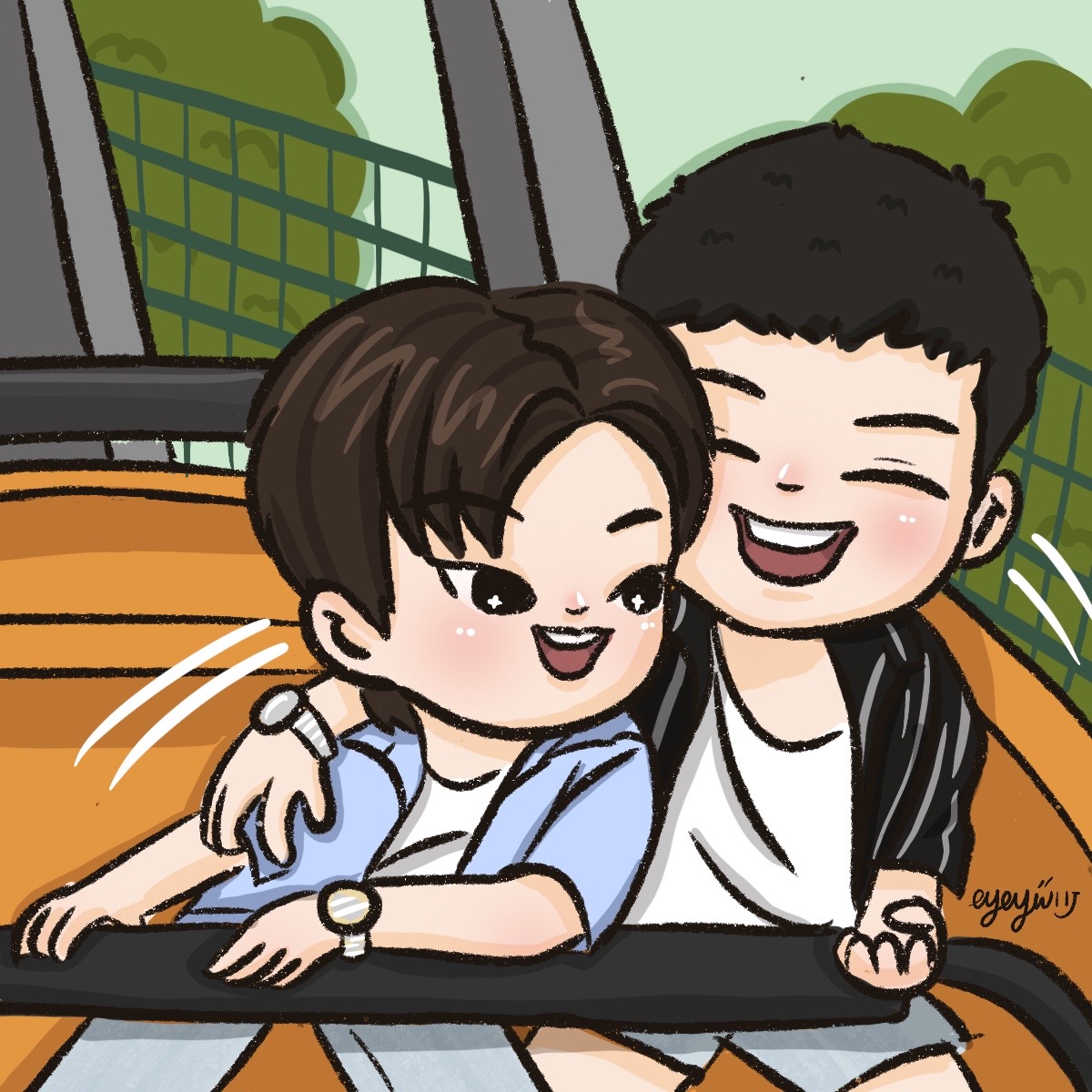 Day39
'เขาว่ากันว่าโลกจะเหวี่ยงคนที่ใช่มาเจอกัน🩷'
#ต้าห์อู๋ออฟโรด #DaouOffroad 
#EyeyiixFanart