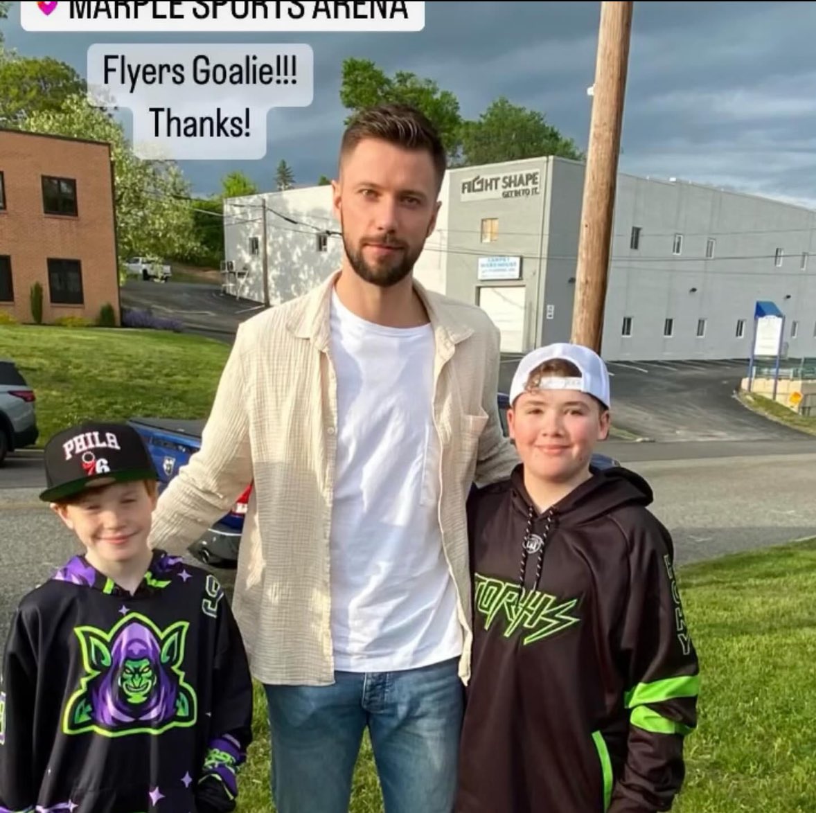 Another Ivan Fedotov spotting this offseason.

Fedotov was seen at Marple Sports Arena on the bench of a youth roller hockey game. He took some photos with the players after the game. 
#LetsGoFlyers