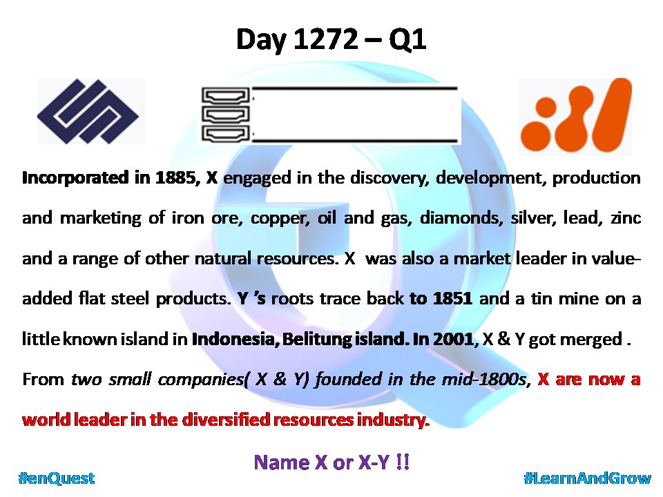 Day 1272 - Q1

#enQuest

#LearnAndGrow