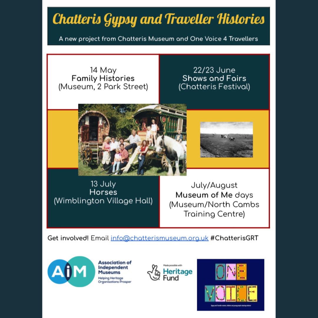 Thank you to all who came to our #ChatterisGRT session yesterday. You really helped us learn more about our photo collection!

If you missed us, pop in during opening hours or see us next month at Chatteris Midsummer Festival

#TravellerCulture #FamilyHistory #OneVoice4Travellers