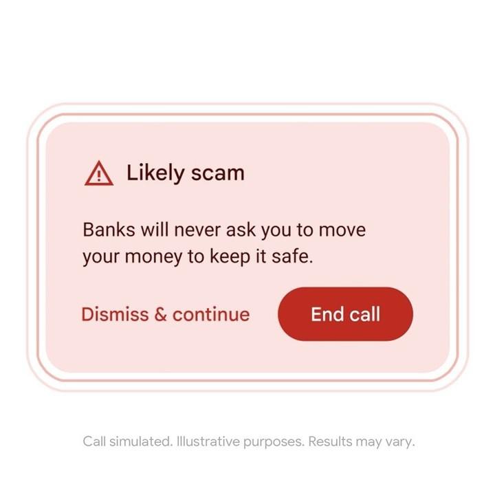 Google says their Gemini Nano that Android will have natively can detect suspicious activity in the middle of a call. That means Google will listen to all of your phone calls?