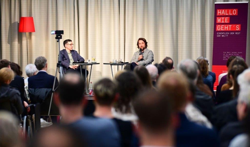 Life, Death, Tragedy in #Israel & #Palestine: @NathanThrall (Pulitzer Award for 'A Day in the Life of Abed Salama') in conversation with @yaffaesque. We are very happy that we could host you and @Bard_Berlin in Frankfurt. Our recording: youtu.be/HpHuxepUhFU?si…