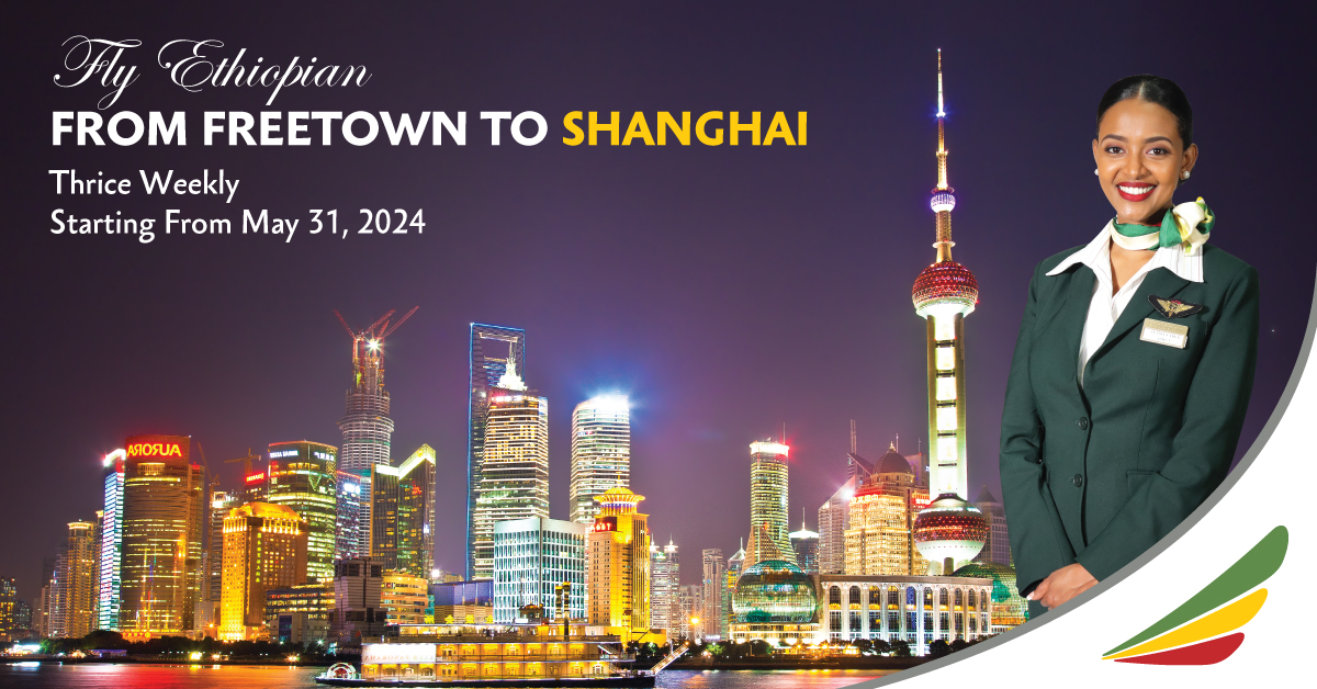Ethiopian Airlines invites you to explore the vibrant tapestry of China's cities starting from $1499, with unmatched comfort and convenience. #FlyEthiopian #freetown #Beijing #Guangzhou #Shanghai #travel