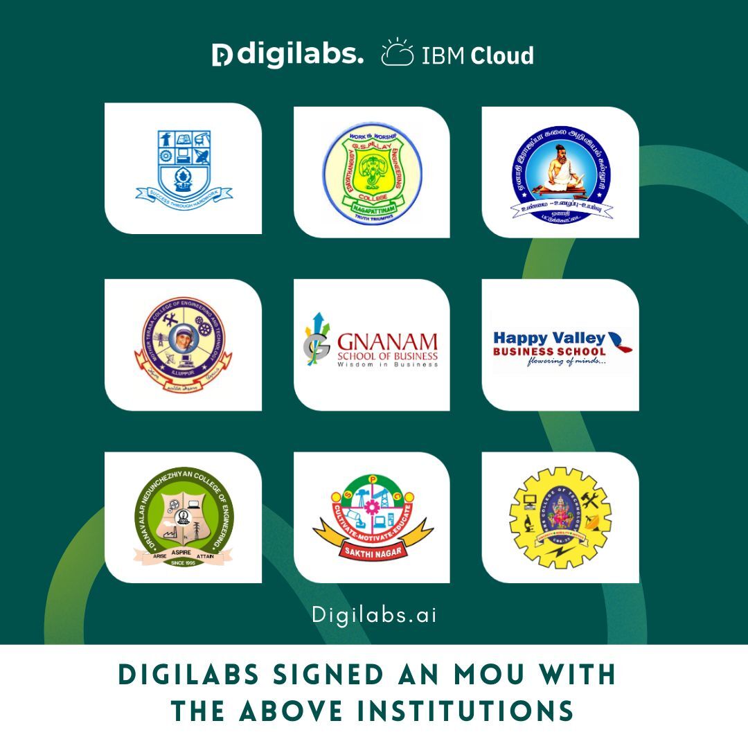 Star_Systems_'s tweet image. #Digilabs in partnership with #IBMCloud has recently signed an MOU with leading Tamil Nadu institutions.

This exciting collaboration focuses on:
•Bridging the Knowledge Gap
•Building In-Demand Skills

#Education #TamilNadu #Starsystems #SkillsDevelopment #Partnership #MOU