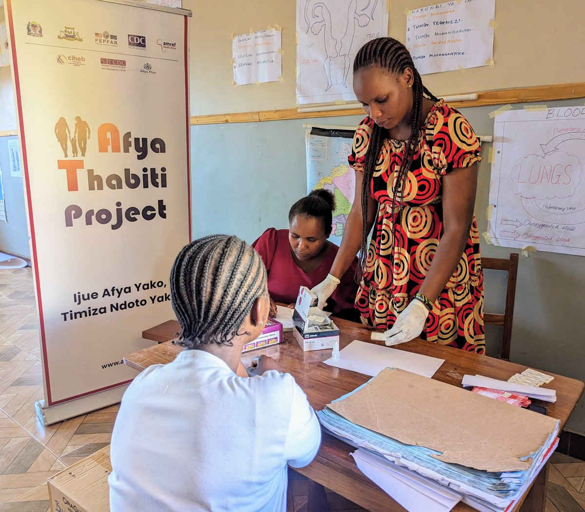 Collaborating with @tcdc_tanzania and the Regional Council Management Team (R/CHMTs) in the #Mara region, through @PEPFAR -@CdcTanzania , We conducted a Faith Community Engagement meeting, reaching 103 youths through the Catholic Youths Forum (VIWAWA) in Buhemba Catholic Parish.