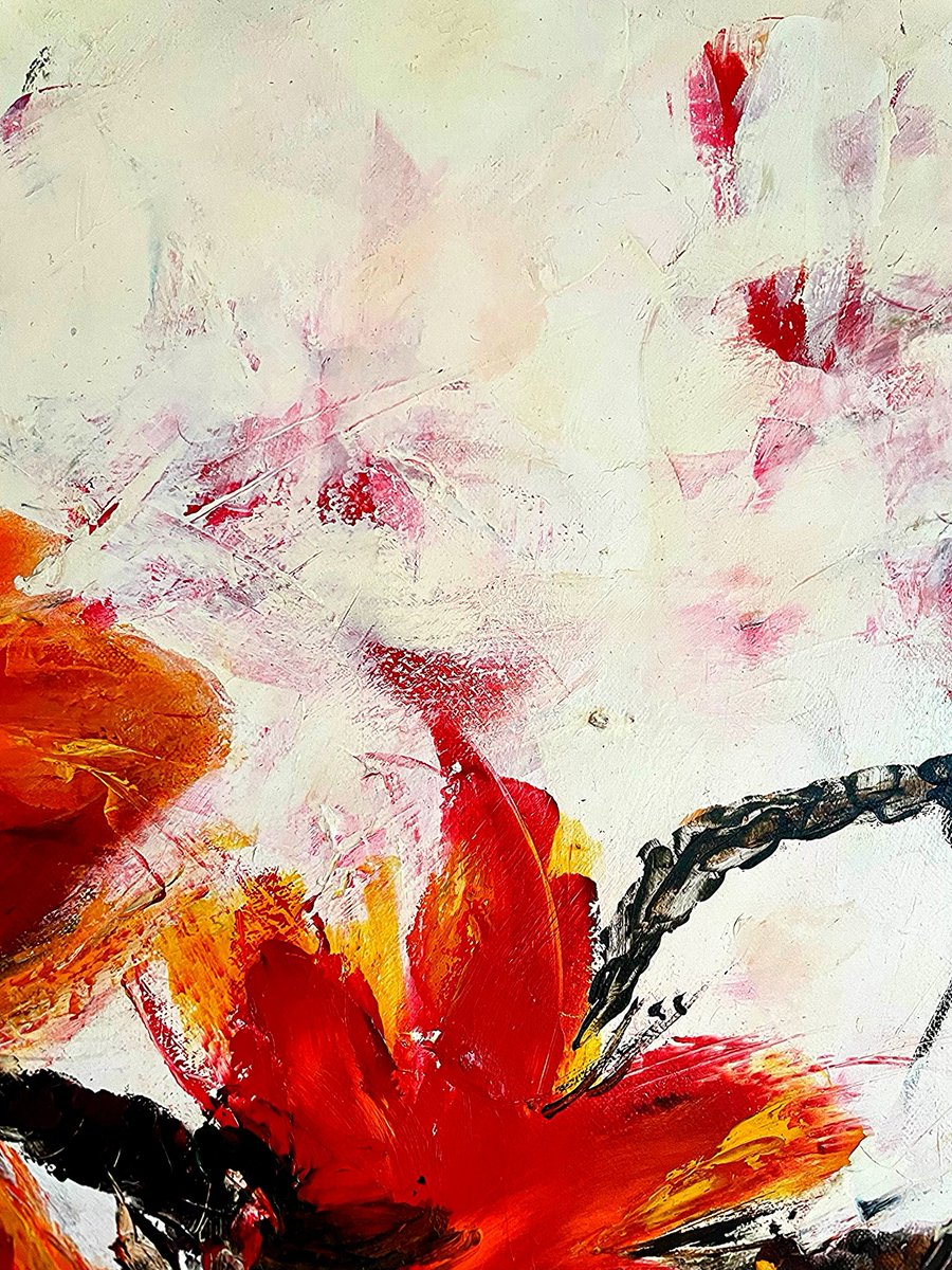 “Tesu 1 “
Oil on linen canvas 
36” X 36”

Available @SaatchiArt .
🔗Link below ⬇️ 

saatchiart.com/art/Painting-T…

#flowerpainting #Oilpainting #texture #details #saatchiartcollector #artforyourhome #nidhibhatia_art #artforsale