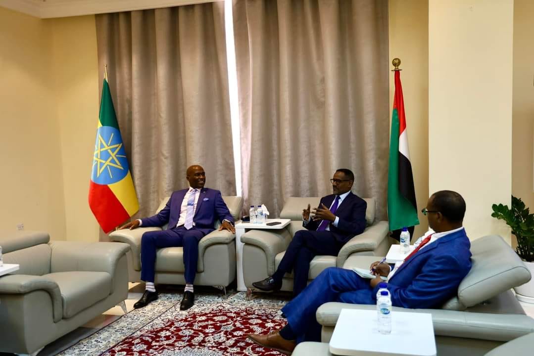 DominicaEmbass1's tweet photo. Visited the Embassy of the Federal Democratic Republic of Ethiopia and met with HE Oumer Hussein Oba.

Our discussion centered around further consolidating our nations friendship and to enhance cooperation across all fronts, with emphasis travel, trade and diplomacy. https://t.co/sUYItIXNv1