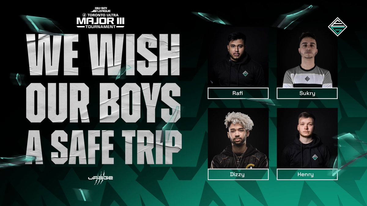 It's Travelday!✈️

Our players are just making their way to Toronto.🇨🇦

Major III, we can't wait any longer.😈

We wish you a safe and pleasant flight! #GOEXG💚