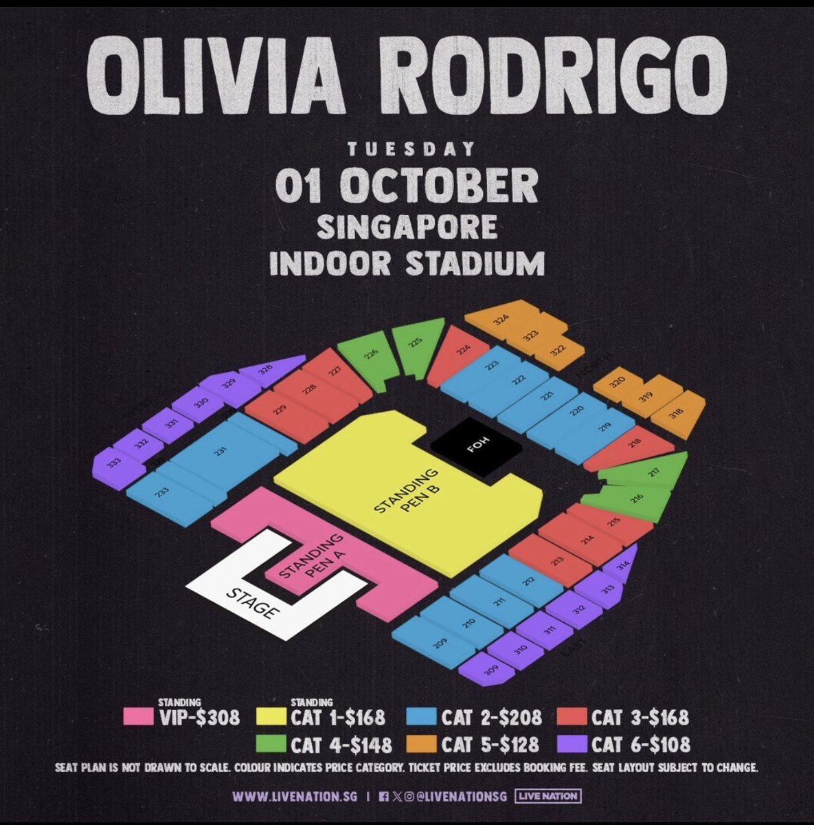 WTS

Olivia Rodrigo Singapore

Standing VIP x 4
CAT 3 x 2

More than 100+ legit references on Carousell

PM if only you got budget
Not entertaining those that offered retail price

#oliviarodrigo #oliviarodrigoinsg 
#OliviaRodrigoSG
#GUTSWorldTourSG
#GUTSWorldTour
