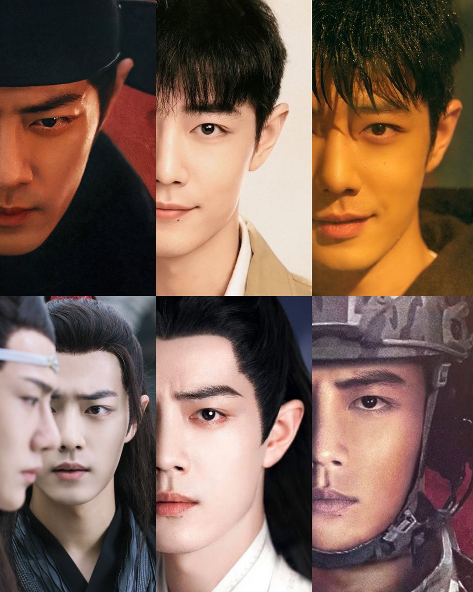 He's mastered the art of eye acting.. actor xiao zhan 🤌