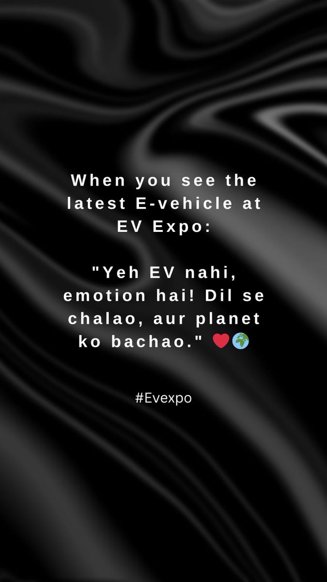 'More than just electric power, it's the surge of emotion that drives us forward.' #electriccars #electricscooter #electricrickshaw #memesdaily #future #futureofindia #trendingmemes #viralmemes #evexpo2024 #masti #drills #petrol #costly #expensive #electricpower