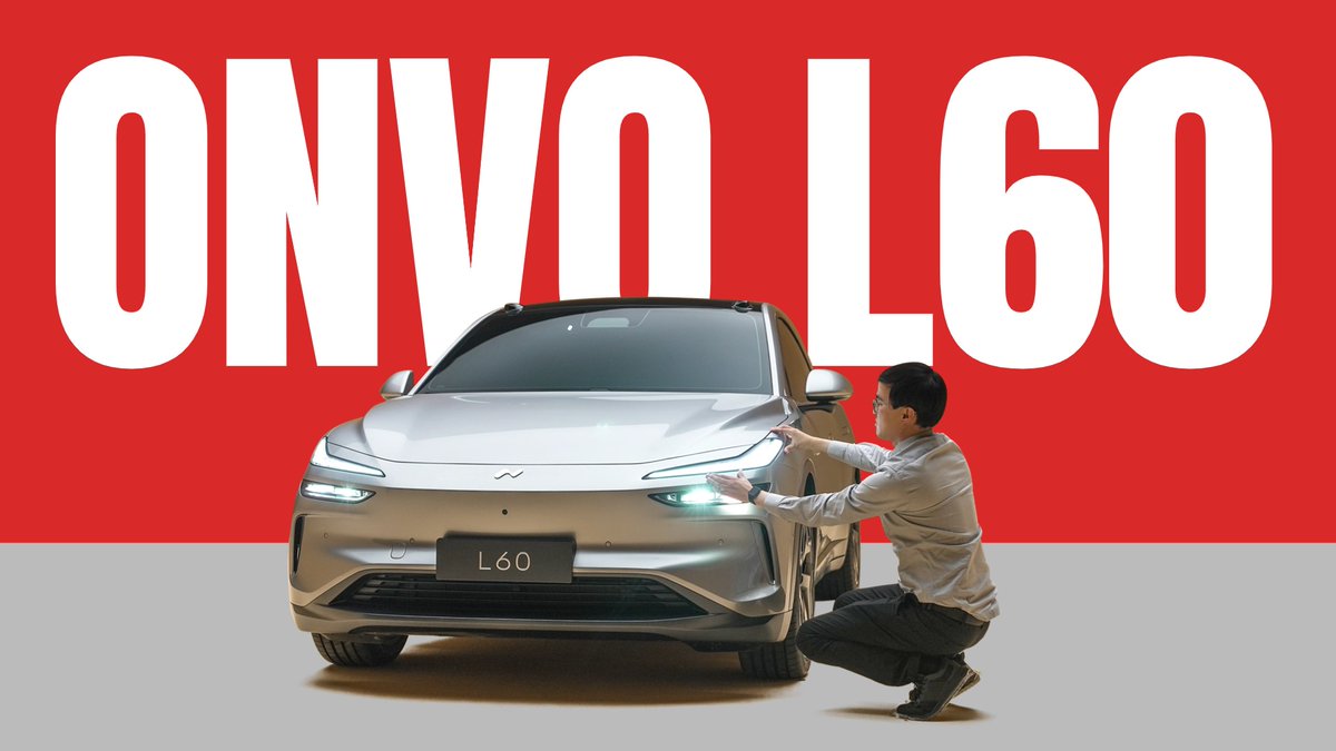 Finally... a more efficient EV than Tesla Model Y, and it can Battery Swap - ONVO L60 Static Review youtu.be/i_MjDaWMmkg