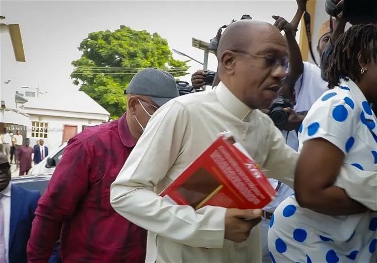 Just In: Emefiele Arraigned For Printing N684m Notes With N18.96bn, Pleads Not Guilty
