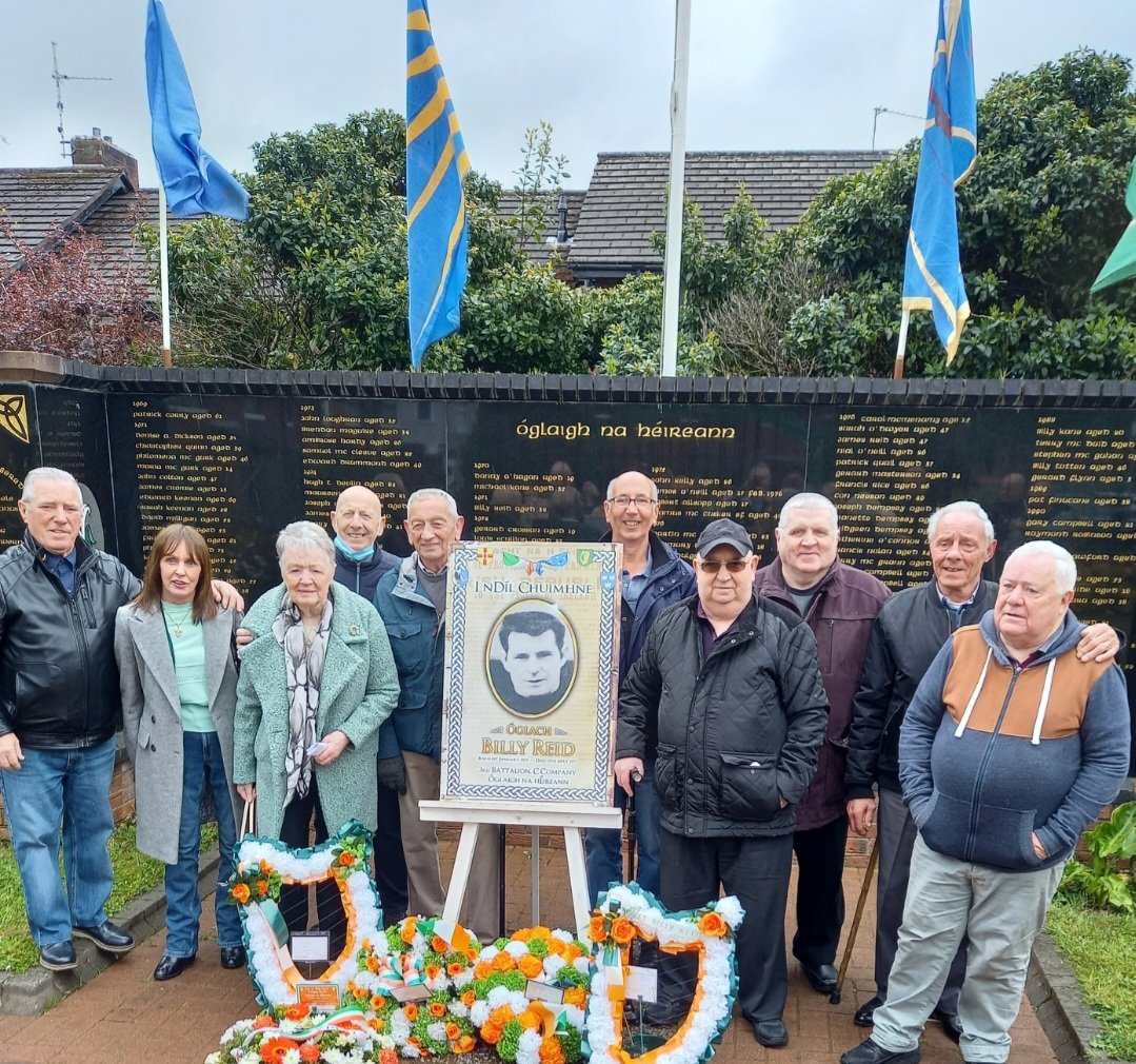 Remembering IRA Volunteer Billy Reid, who was killed in action during an ambush on British forces in Academy Street, Belfast 15 May, 1971
A keen sportsman and musician, Billy boxed for Holy Family Club.
He is remembered today by his comrades in the New Lodge and Carrickhill. RIP