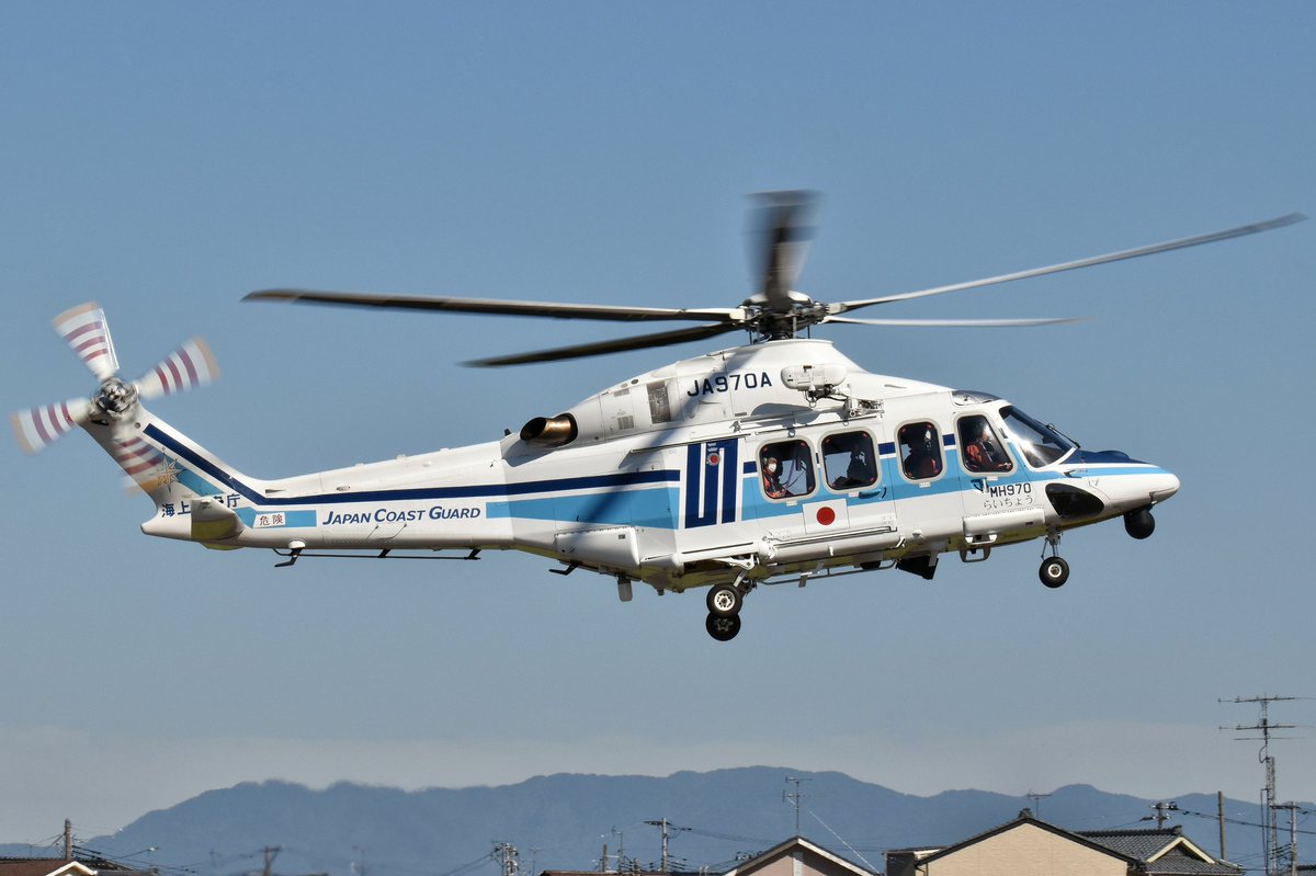 2024/5/14 KIJ/RJSN
JAPAN COAST GUARD
JA970A AgustaWestland AW139
「らいちょう2号」

久々に見かけた気がする…🤔