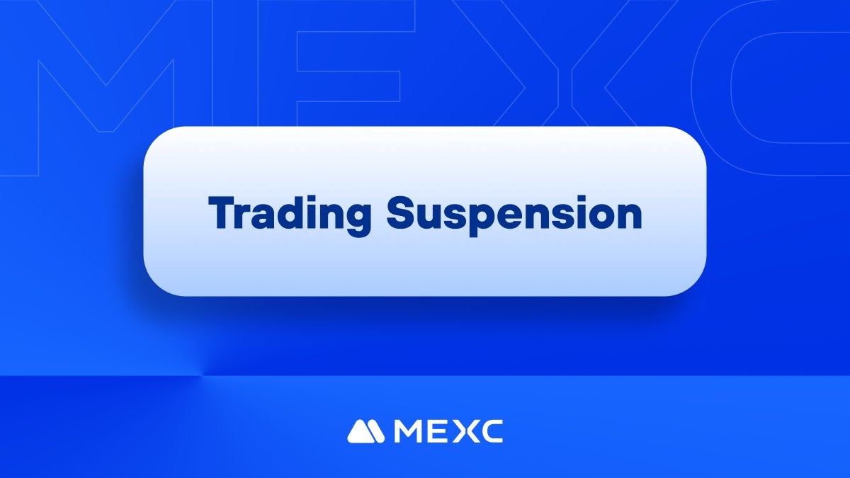 Suspension of Trading for ZGT, WMI, DRC, and LPC 🔗Details: mexc.com/support/articl…