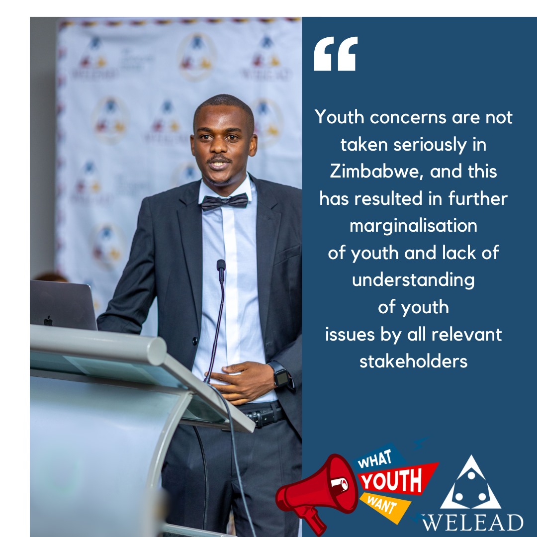 @PhilFungurai, a #WhatYouthWant co-author yesterday, spoke during the X-Spaces.He emphasised that youth concerns are not taken seriously based on the experiences he encountered during the research.He said youth are willing to engage.This was supported by @AdvMunhangu. Stay tuned.