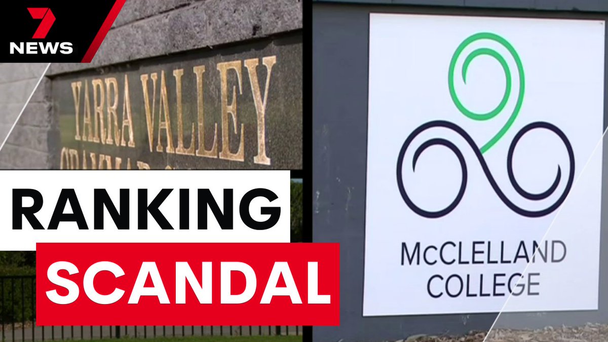 A third Melbourne school has been caught up in a student ranking scandal. The Glen Waverley college launched an investigation as parents called for tough action, warning it was threatening to drive girls away from their schools. youtu.be/6LJ9fpBFaso @paul_dowsley #7NEWS