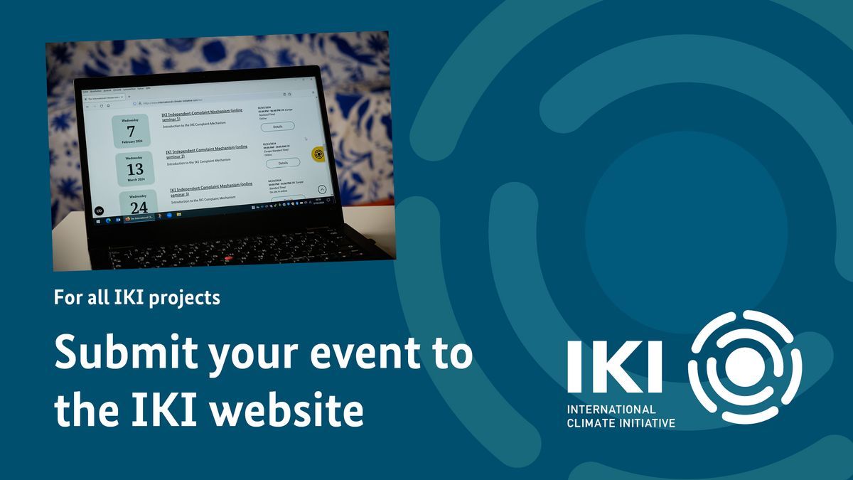 One of the core principles of the #IKI is that projects should engage in #networking & learning from one another. In support of this IKI has now introduced an events calendar & extended its social media outreach through LinkedIn & BlueSky. Details ➡️ international-climate-initiative.com/NEWS2677-1