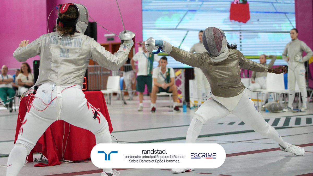 🤺Coupe du monde de sabre dames de Plovdiv (Bulgarie) : Du 17 au 19 mai 2024, l'équipe de France sabre dames tentera de décrocher l'or et maintenir sa première place au classement mondial. 🏅Randstad et la @ffescrime : le talent individuel, la force de l'équipe