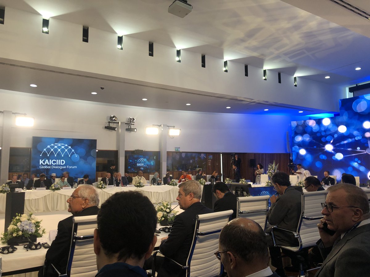 Currently at the Kaiciid Dialogue Forum in Lisbon - themes include focus on conflict and post conflict countries as well as climate issues. Let’s see what these 2 days reveal. We want speakers to move beyond prepared notes and think together…let’s see  #kaiciid