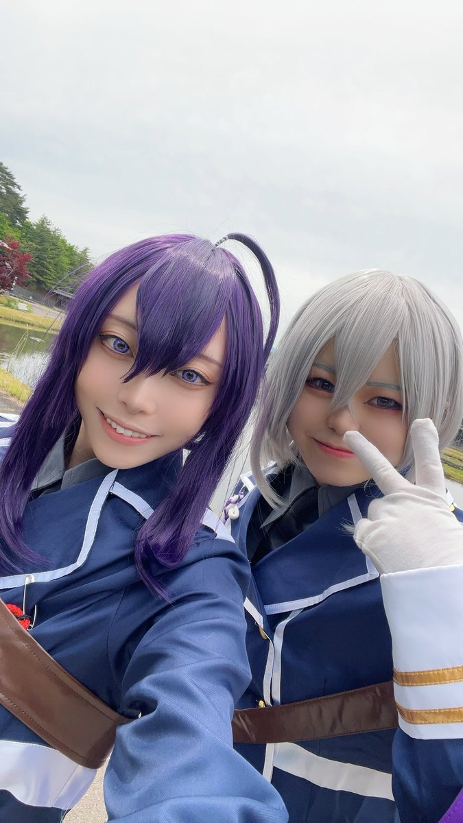 mizujelly_'s tweet photo. お天気最高ロケーション最高！
激エモ写真いっぱい撮れたので、後日上げてくよ〜！📸💖

鯰尾藤四郎···▸me
骨喰藤四郎···▸マヒロ【@I_K110 】

 #会津村  #コスプレ https://t.co/cKWBTHLcyr