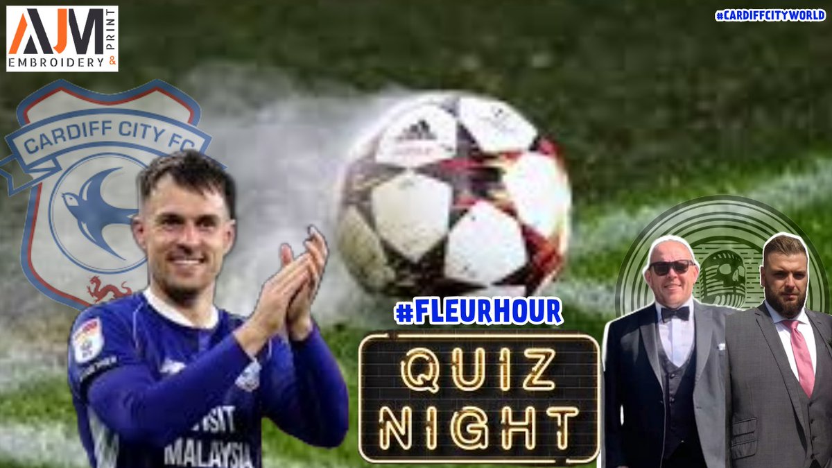 Tonight on #CardiffCityWorld 

Quiz night with the #FleurHour lads at 9pm.   Maybe even a little cameo from a Bluebirds legend who knows 😉 (Not Aaron just in case ppl see thumbnail)

Watch -> youtube.com/live/3_zCkxASF…

#CCFC #Cardiff #CardiffCity #Bluebirds #EFL #Championship