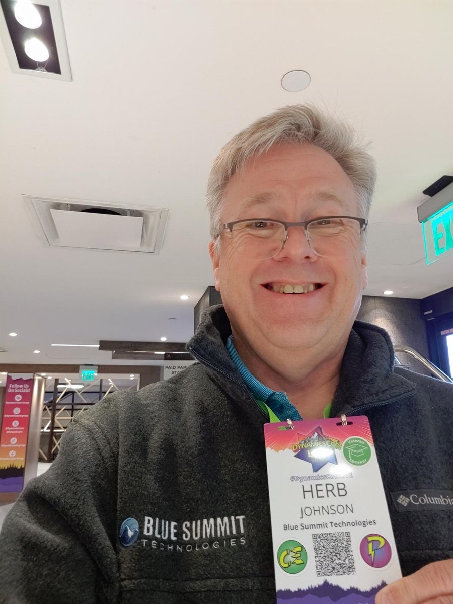 BlueSummitTech's tweet image. Hope to see you all at DynamicsCon in Colorado! Track down Herb and give him your business card for a free travel mug! 
#dynamicscon #dynamicscrm365 #bluesummittech