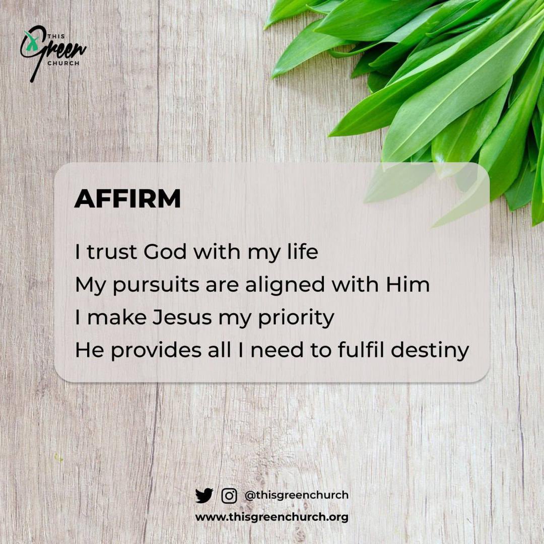 ThisGreenChurch's tweet photo. Make Jesus your priority! https://t.co/nLE2GTTHGX