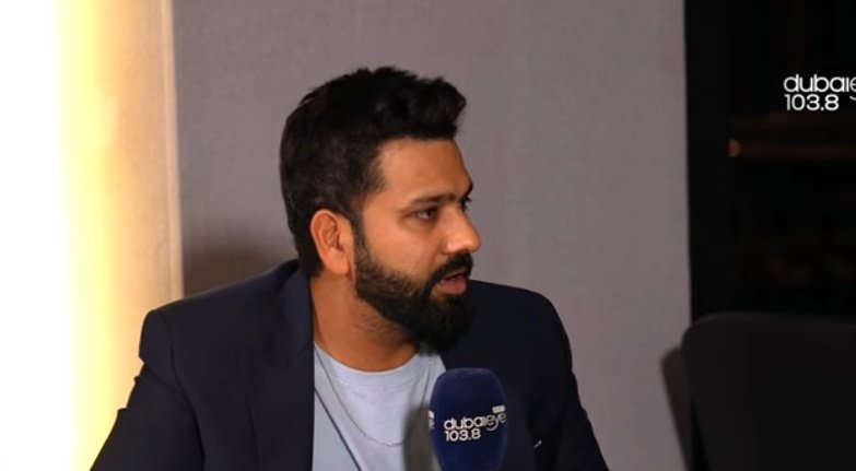 Rohit Sharma said - 'When I took over as India Captain, I just wanted everyone to drive in one direction that's how team sport should be played, it's not about personal milestone & personal stats & goals, it is about what all 11 of us can bring to the table & win the trophy'.