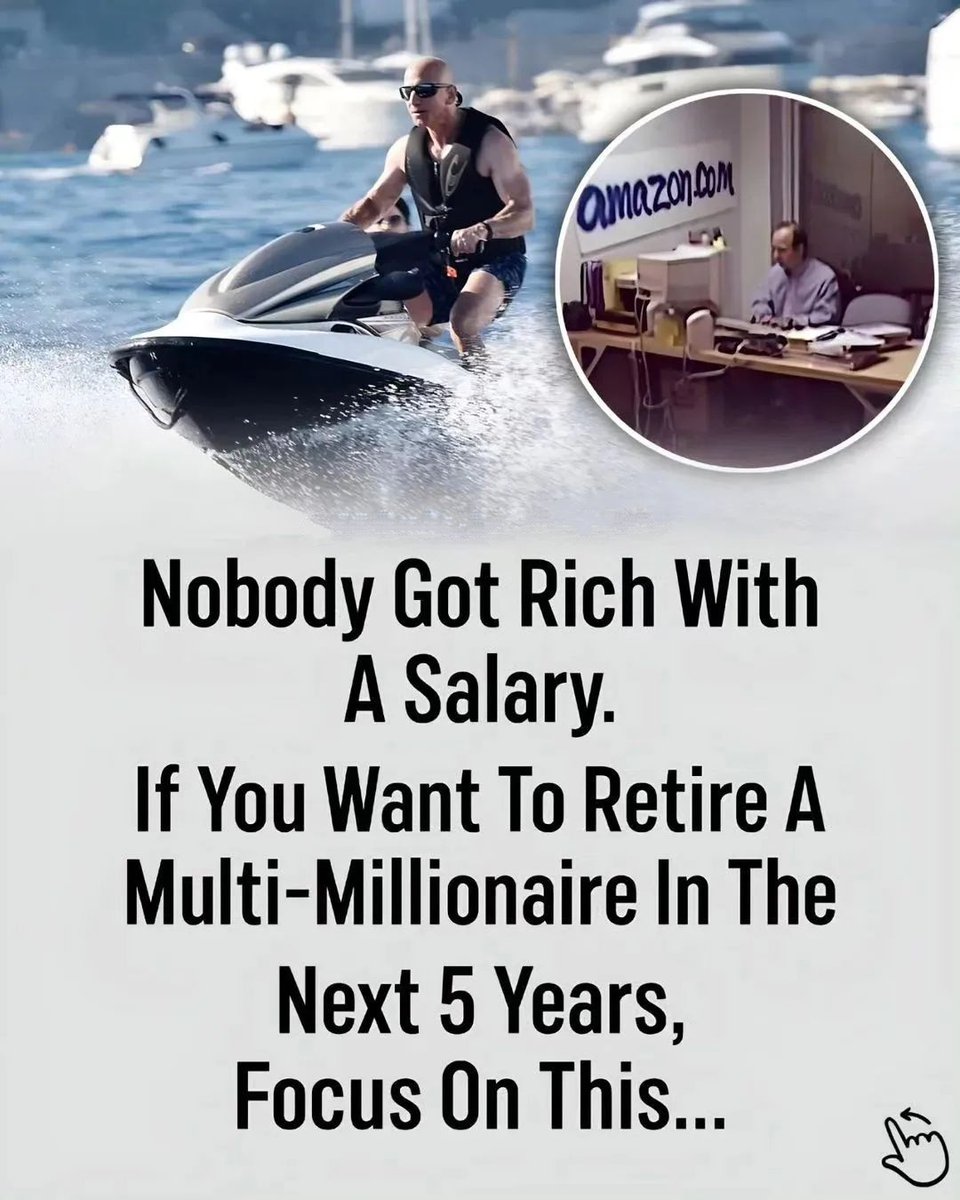 SeekWiser_'s tweet photo. Nobody Got Ruch With A Salary. If You Want To Retire A Multi-millionaire In The Next 5 Years, Focus On This... https://t.co/TgcAhsvJLS