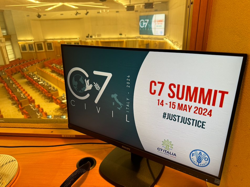 #justjustice. The second day of the C7 Summit will start soon. Follow us on social media. Here are the Zoom links to participate online civil7.org/wpC7/wp-conten… #civil7, #civil7Italy, #civil7ITA, #G7ITA, #G72024