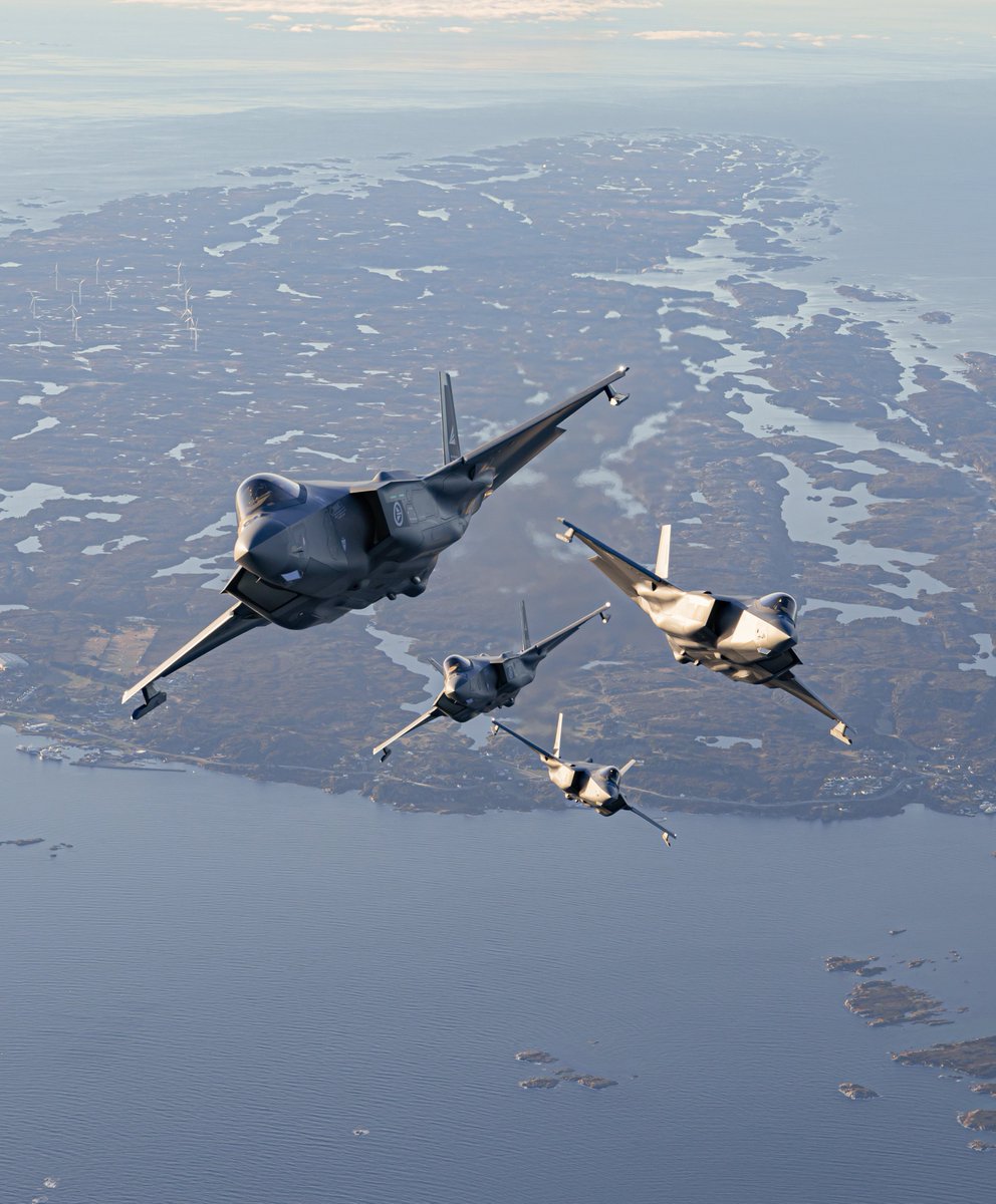 No 🇳🇴 F-35s have flown with biofuel before, but by the end of the year they will

This initiative demonstrates that biofuel can be used for the F-35 & help reduce the jet's carbon emissions

Decarbonisation is an important goal in #NATO's Climate Change and Security Action Plan