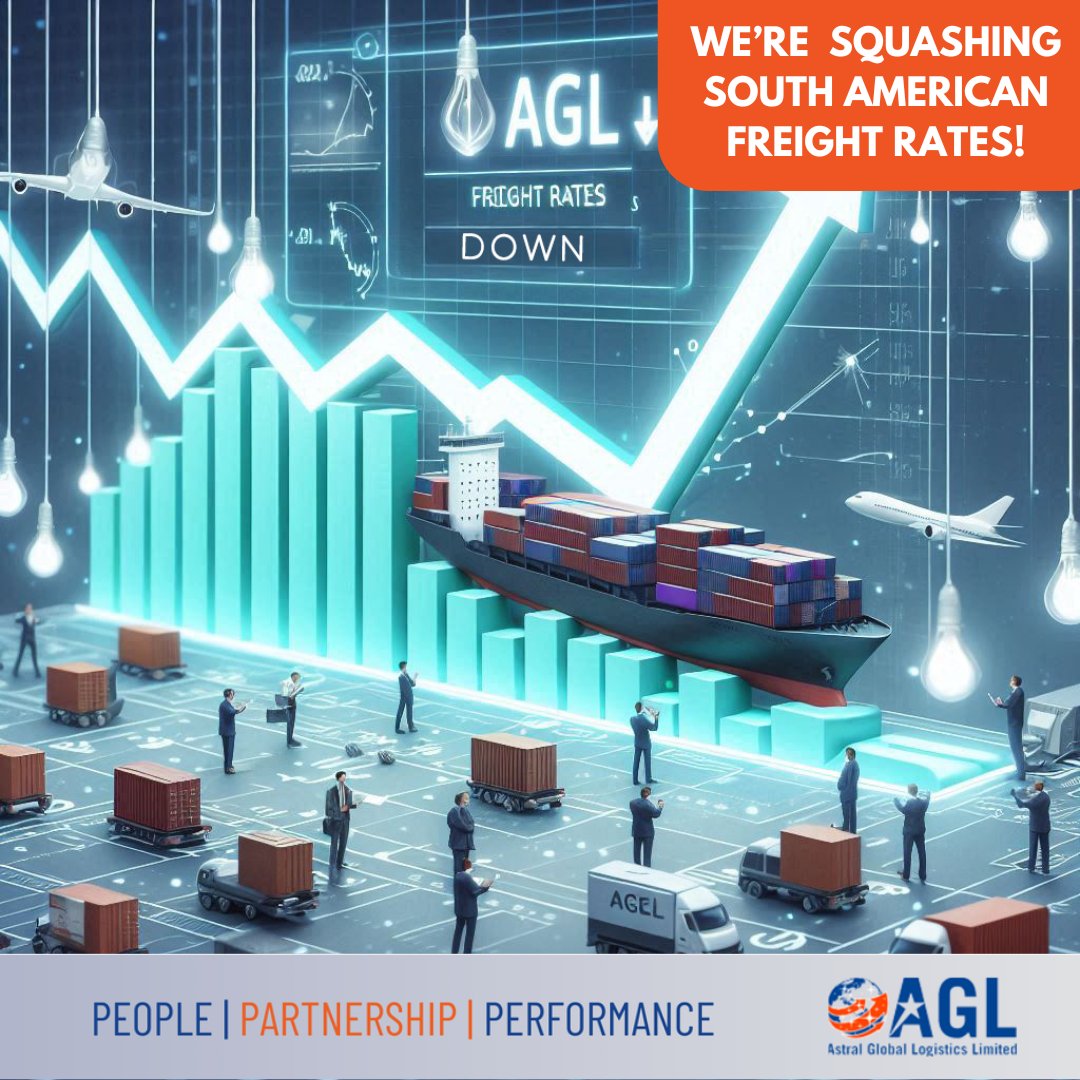 Save on shipping costs with Astra Global Logistics' competitive rates

Our cost-effective solutions for shipments from South America to the UK make us the preferred choice for exporters

Experience quality service without breaking the bank

Contact us today  📧 sales@aglog.co.uk