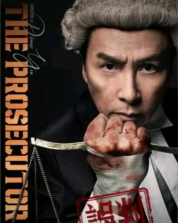 First Poster for The Prosecutor, directed by and starring Donnie Yen.

Based on a true case in Hong Kong, the action crime thriller sees Yen plays a dedicated prosecutor who risks his life and career to set free a wrongfully charged man and bring the real culprit to justice.