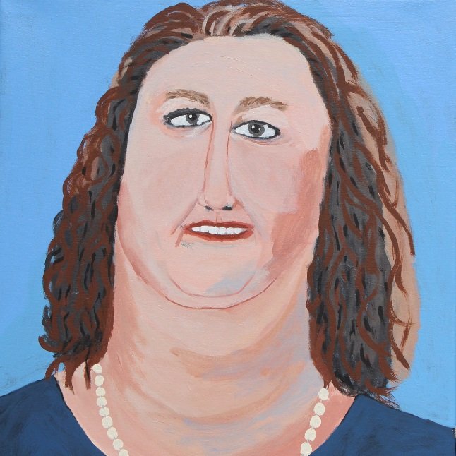 Poor precious Gina Rhinehart is mad that the NGA is displaying her portrait by the brilliant award-winning artist Vincent Namatjira. 

If this is the portrait in question, I think he nailed it and MANY more people should see it. #auspol #abcnews #abc730 #theprojecttv