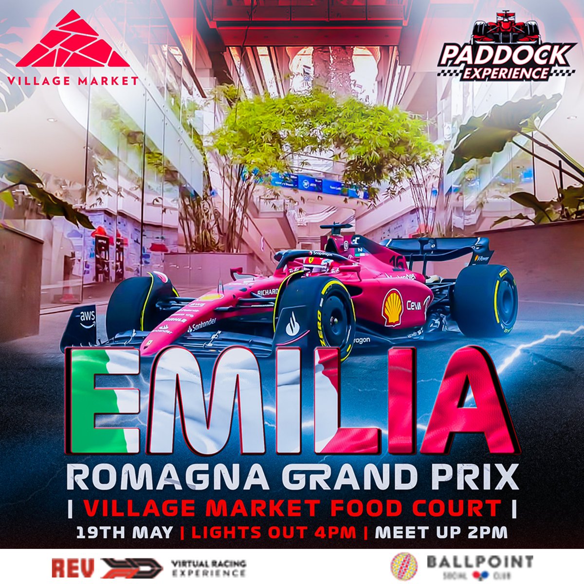 Where are the f1 fanatics at? 🏎️ This Sunday 19th May the biggest F1 Community in Kenya will be at @the_village_market foodcourt for an afternoon of fast cars, good food and laughter. You like spirited conversations about f1? So do we! 📍: Village Market Food Court, Old Wing