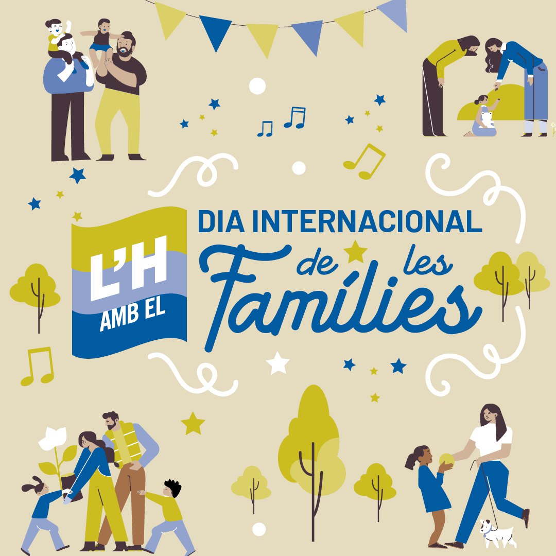 👩‍👧👨‍👧‍👦 Avui és el #DiaInternacionaldelesFamílies. De totes les que formen part de la gran família de #LHospitalet i que fan bategar el ❤️ de la nostra ciutat. Hem de garantir els seus drets i oportunitats des del respecte a la diversitat, la igualtat i la tolerància. 👨‍👦👨‍👩‍👧‍👧