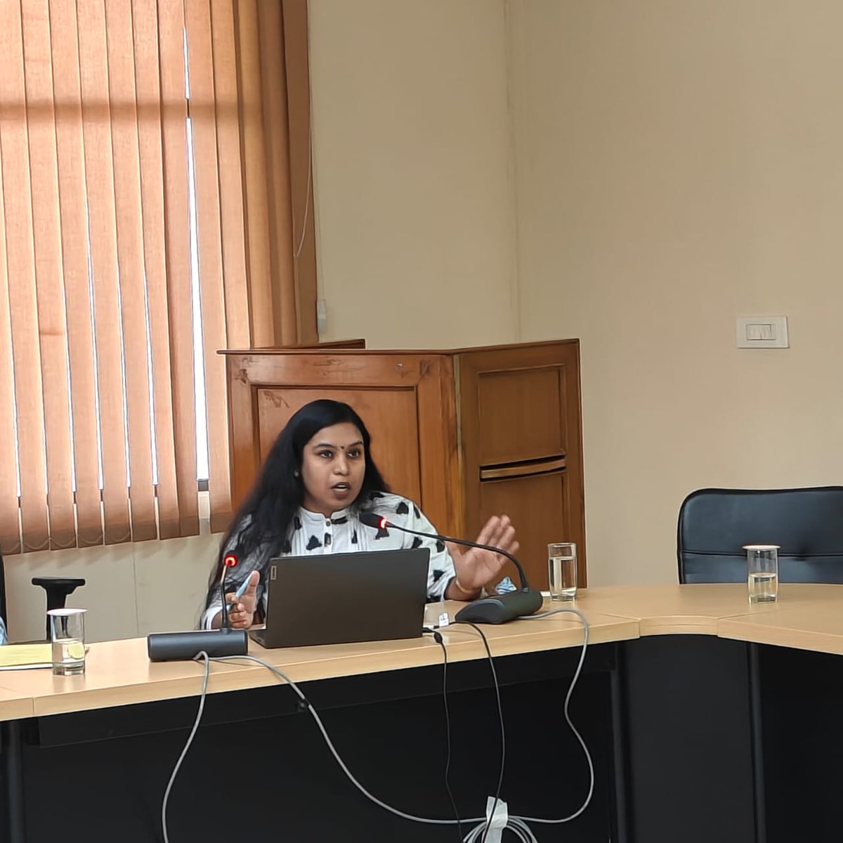 Day 1: History of Science Project Investigator's Meet, being held at INSA premises. Dr Aparna N (IIT Ropar) presented the progress of project “History of Kalaripayattu & its links with indigenous medical practices”