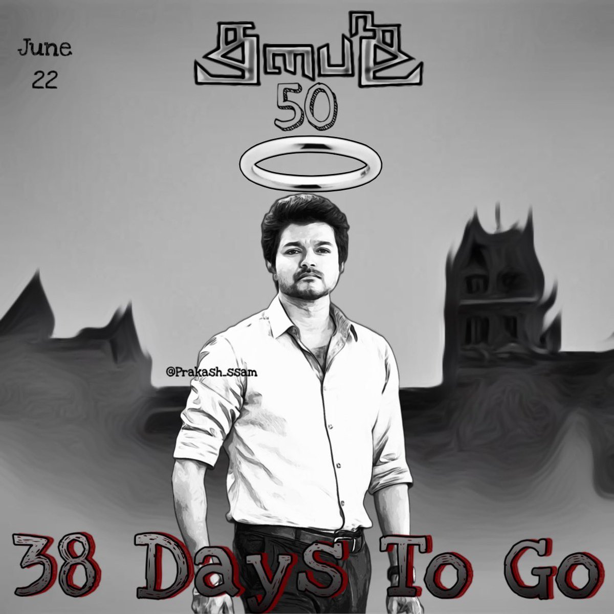 38 Days To Go 💚🔥 ThalapathyVijay50thBirthday #ThalapathyVijay #தளபதிவிஜய் #தலைவர்விஜய் #தமிழகவெற்றிக்கழகம் #TheGreatestOfAllTime