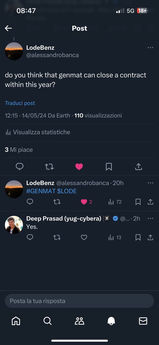 alessandrobanca's tweet image. FUTURE IS HERE buy $LODE on stock market 📈 #genmat #decarbonization #solarpanelrecycling #lode #AI
