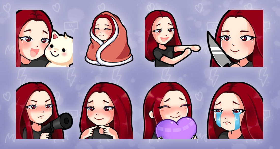 Improve your Twitch with some amazing cartoon art emotes ✨ #streamergirls #KickStreamer #twitchcon #twitcht #twitchlivestream #smallstreamers #gamergirl #twitchtv #twitchstreamerconnected