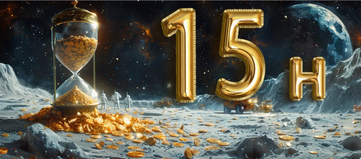 notmoonteam's tweet photo. ⚡️⚡️⚡️
The last 15 hours! 

Not Moon will lead all players into a new stage. From games to money-making tools is not only a change in mode, but also an opportunity for you to show yourself. We look forward to meeting you in the second stage!
🔥🔥🔥 https://t.co/eQFzJlXa15